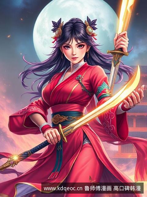 鲁师傅漫画1.7.c 《剑姬·红尘录》 日韩特色漫画推荐封面