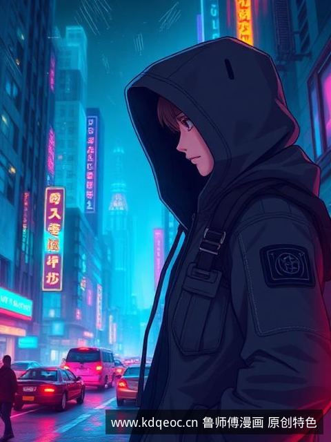 鲁师傅漫画1.7.c 《霓虹之夜·赛博侦探》 日韩特色漫画推荐封面